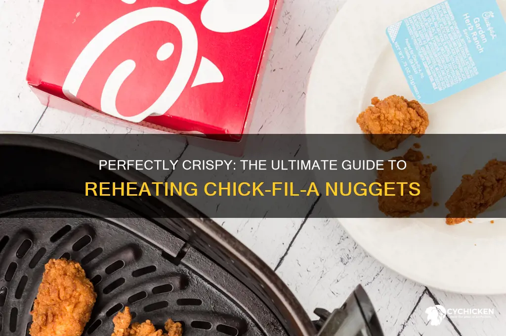 how to best reheat chick fil a nuggets