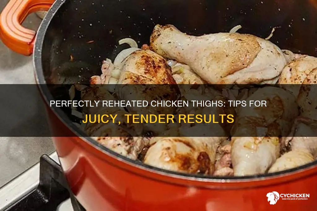 how to best reheat chicken thighs