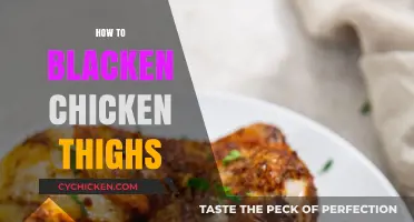 Perfectly Crispy Blackened Chicken Thighs: Easy Recipe & Tips