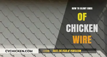 Safe and Simple Techniques to Blunt Chicken Wire Ends Effectively