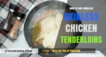 Perfectly Cooked Chicken Tenderloins: A Simple Boiling Guide