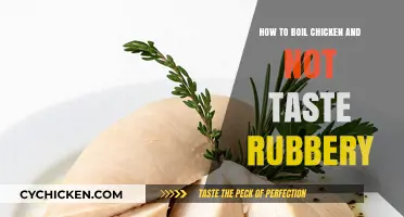 Cooking Chicken: No More Rubber, Just Tender!