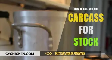 Mastering Homemade Chicken Stock: Boiling Carcass for Rich Flavor