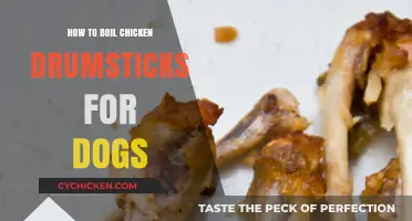 Safe and Nutritious: Boiling Chicken Drumsticks for Your Dog's Diet