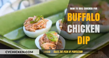 The Perfect Chicken for Buffalo Dip: Boiling Tips
