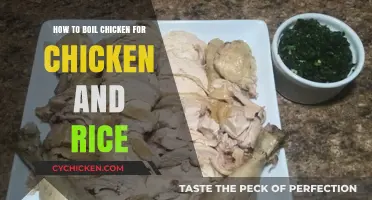 The Perfect Chicken Broth for Chicken and Rice