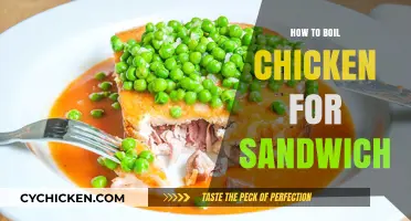 Perfectly Boiled Chicken: Easy Steps for Delicious Sandwiches Every Time