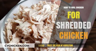 Perfectly Boiled Shredded Chicken: Simple Steps for Tender, Juicy Results