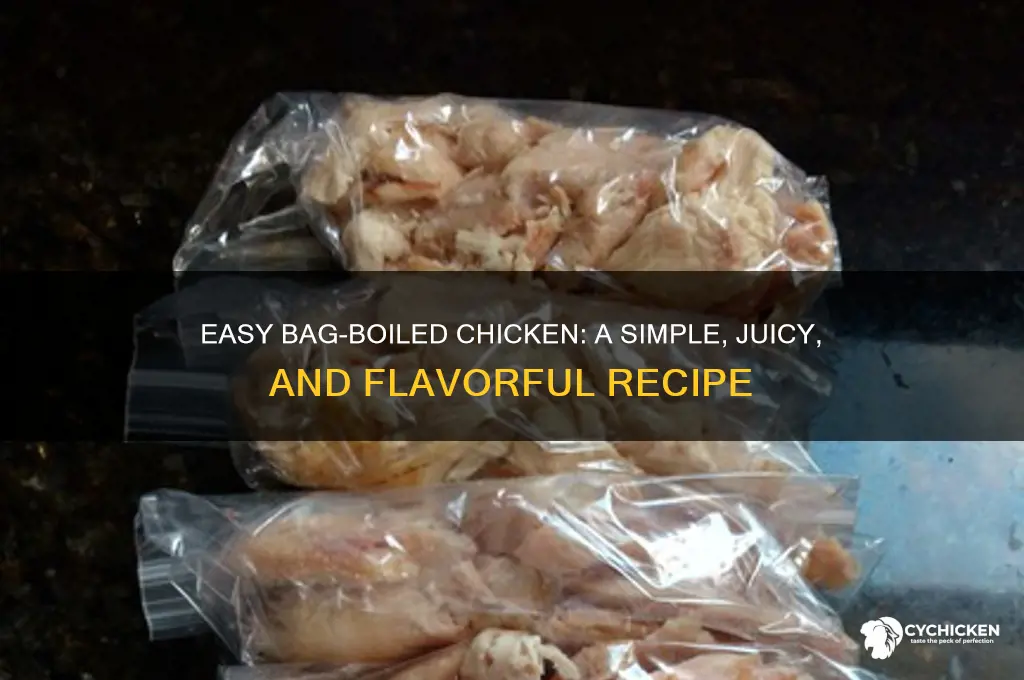how to boil chicken in a bag