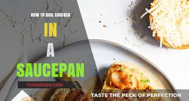 Perfectly Boiled Chicken: Simple Saucepan Method for Tender Results