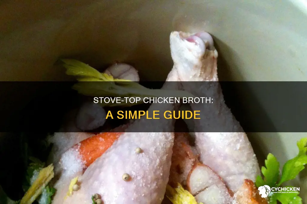 how to boil chicken in water on stove