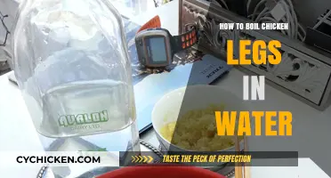 Perfectly Tender Chicken Legs: Simple Boiling Technique in Water