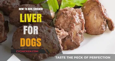 Boiling Chicken Liver for Dogs: A Simple, Nutritious Homemade Treat Guide