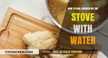Stove-Top Chicken: Boiling Water Method