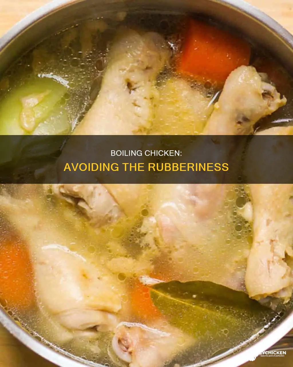 how to boil chicken so it