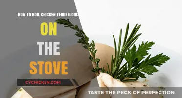 Stove-top Chicken Tenderloin: A Simple Boiling Guide