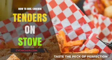 Perfectly Cooked Chicken Tenders: A Simple Stove-Top Boiling Guide