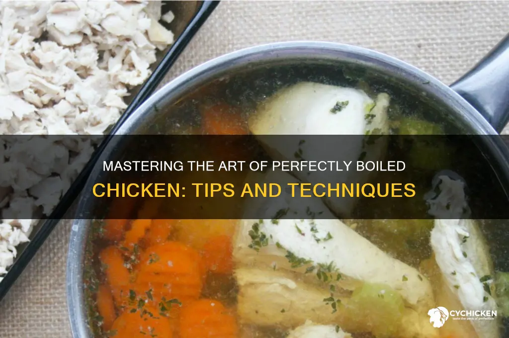 how to boil chicken the right way