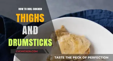 Perfectly Boiled Chicken Thighs and Drumsticks: Simple Steps for Juicy Results