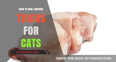 Boiling Chicken Thighs for Cats: A Simple, Healthy Recipe Guide