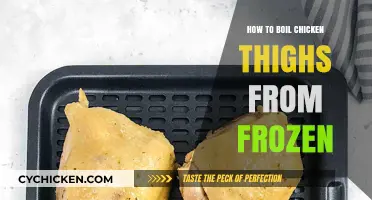Quick Guide: Boiling Frozen Chicken Thighs Perfectly Every Time