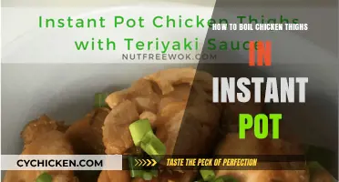 Instant Pot Chicken Thighs: Quick, Juicy, and Foolproof Boiling Method