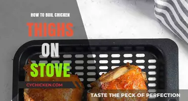 Perfectly Juicy Stove-Top Boiled Chicken Thighs: Easy Cooking Guide