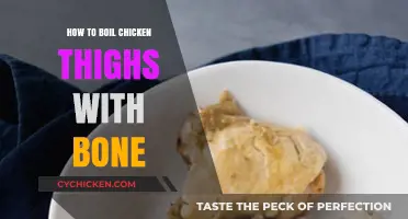 Perfectly Tender Bone-In Chicken Thighs: A Simple Boiling Guide