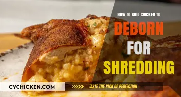 Boiling Chicken: The Perfect Way to Debone and Shred