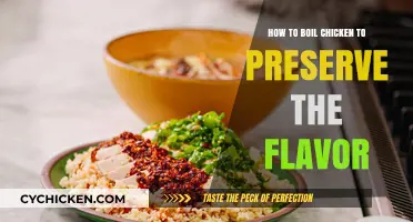 Boiling Chicken: Preserving Flavour with Simple Techniques