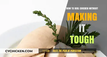 Boiling Chicken: Keep it Tender, Not Tough