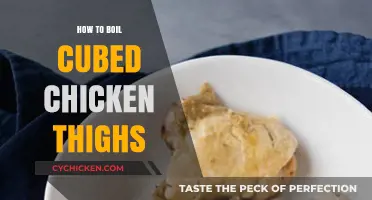 Perfectly Boiled Cubed Chicken Thighs: Simple Steps for Juicy Results