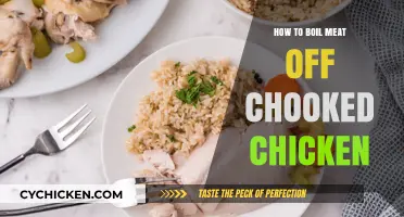 Effortless Chicken Deboning: Boiling Meat Off Cooked Chicken Made Simple