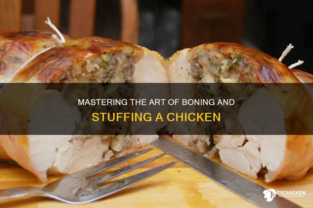 how to bone and stuff a chicken
