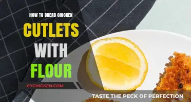 Perfectly Crispy Chicken Cutlets: Mastering the Flour Breadcrumb Technique