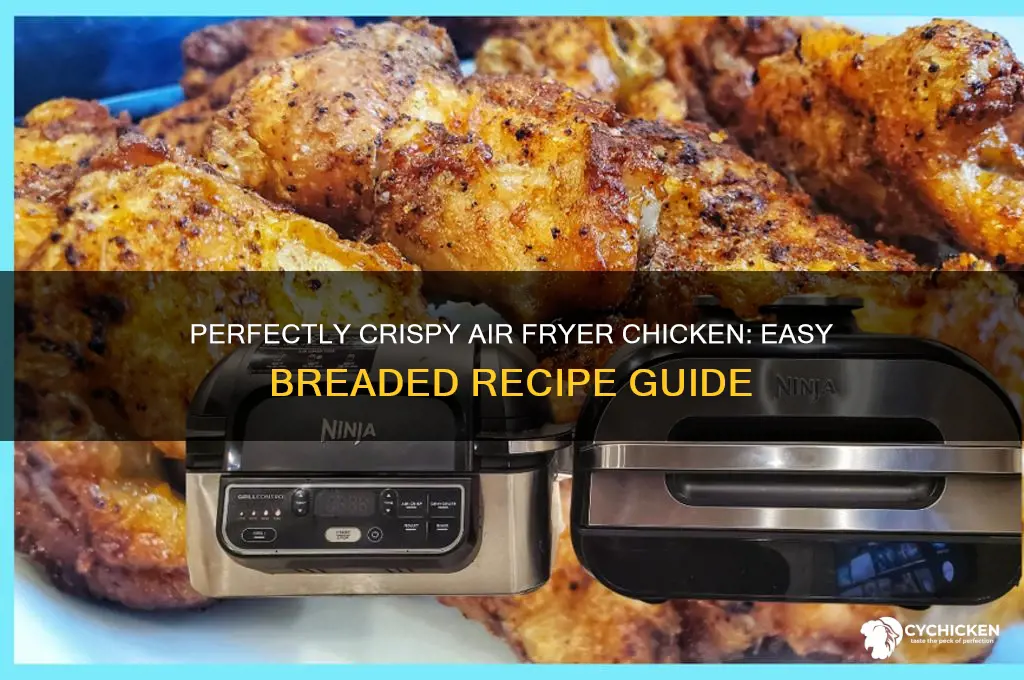 how to bread chicken for air fryer