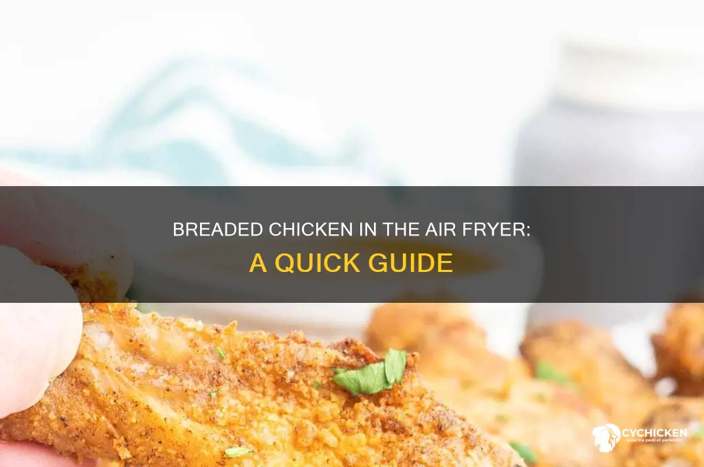 how to bread chicken for an air fryer