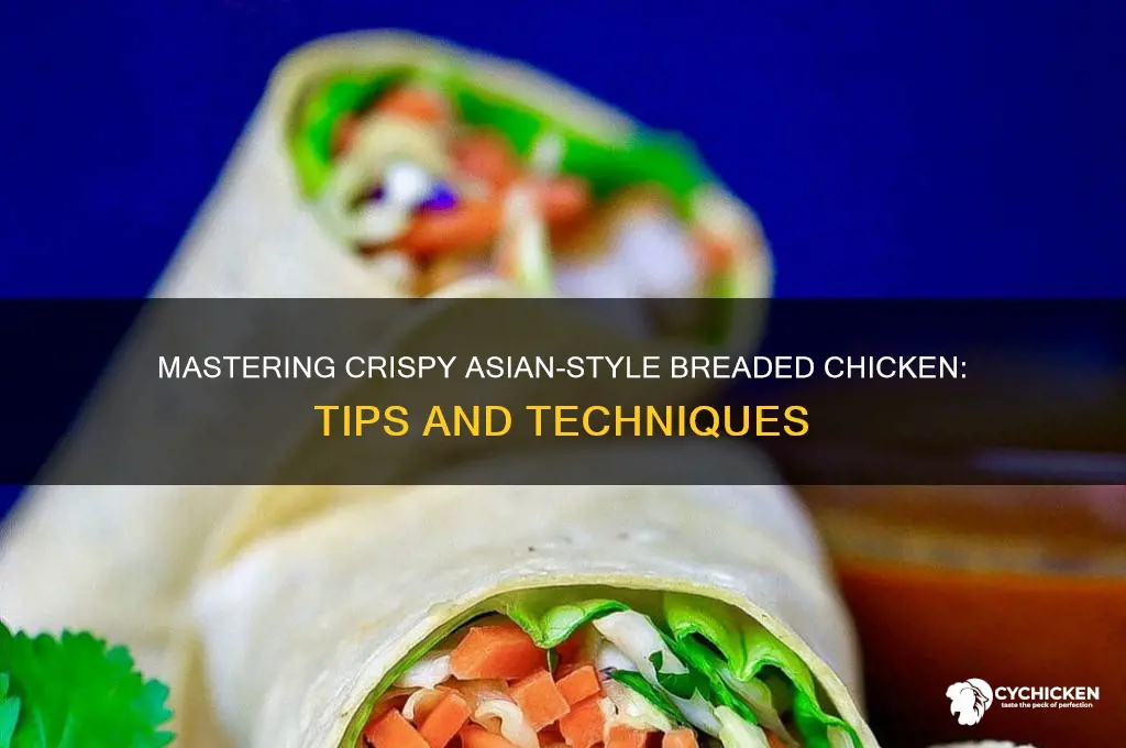 how to bread chicken for asian style