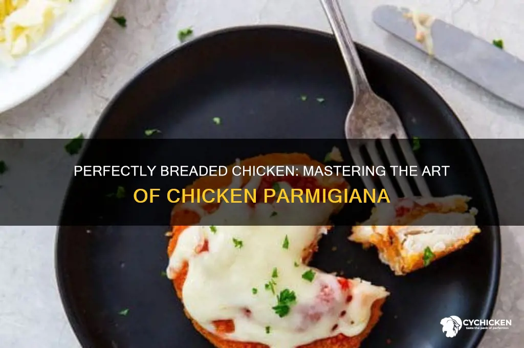 how to bread chicken for chicken parmigiana