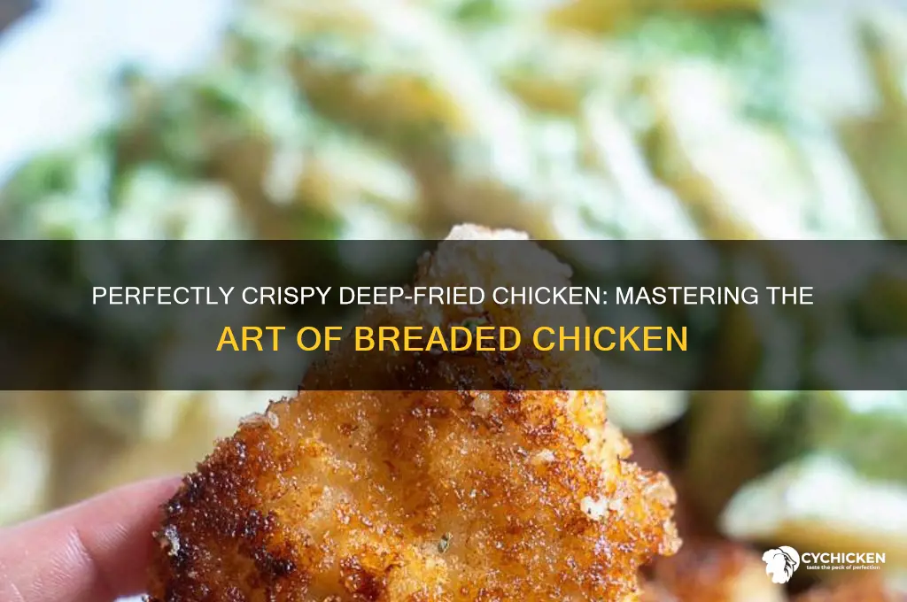 how to bread chicken for deep fryer
