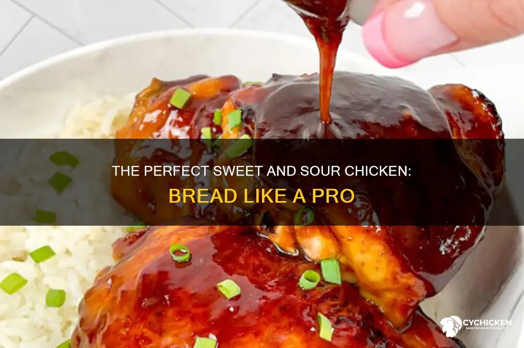 how to bread chicken for sweet and sour