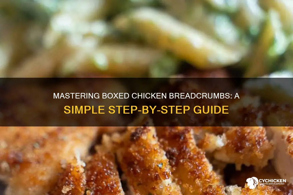 how to bread chicken in a box
