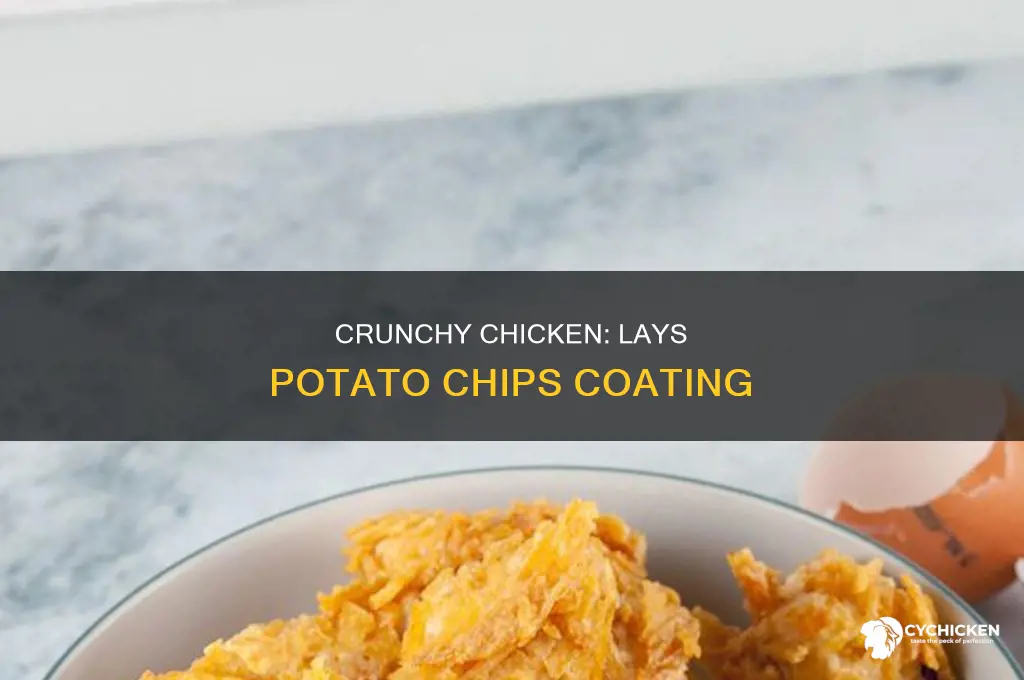 how to bread chicken in lays potato chips