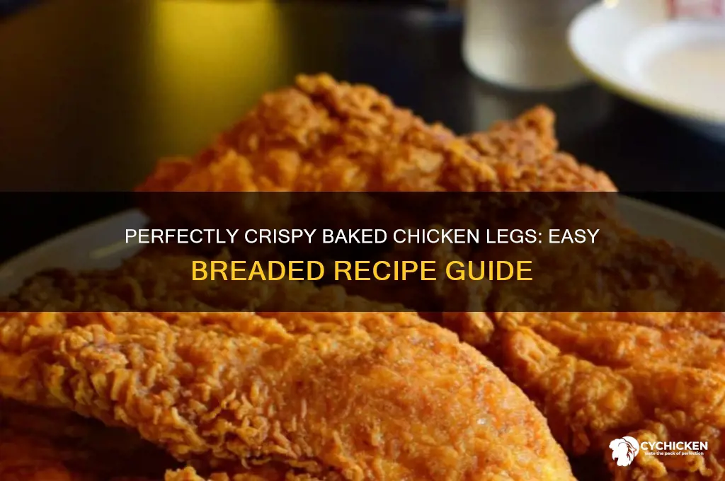 how to bread chicken legs for baking