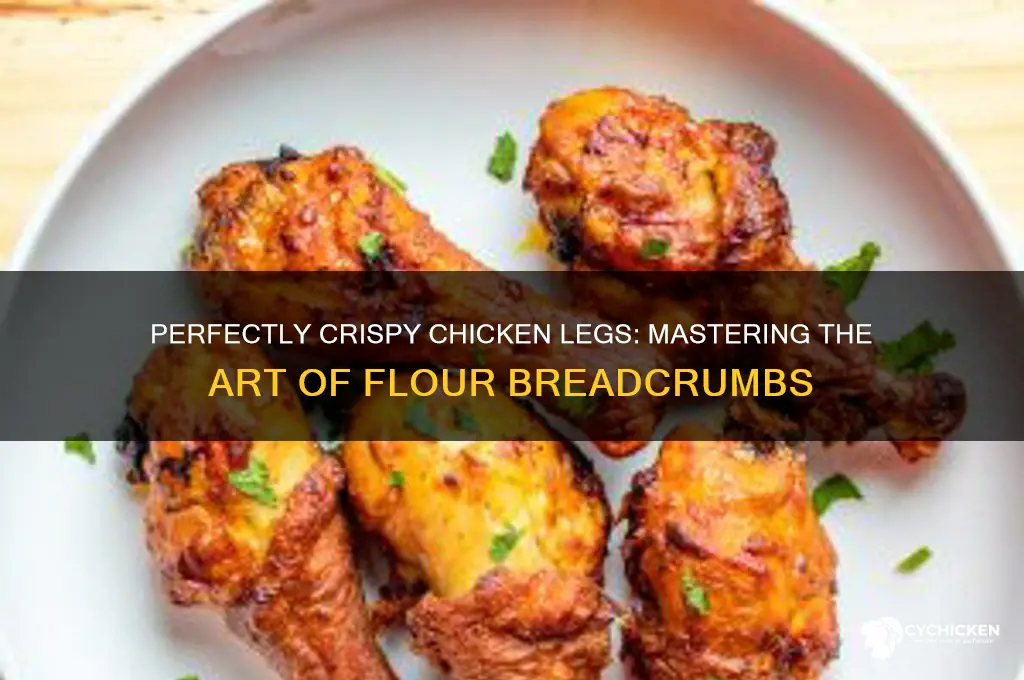 how to bread chicken legs with flour