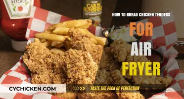 Breaded Chicken Tenders: Air Fryer Style
