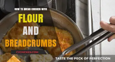 Coating Chicken with Flour & Breadcrumbs: A Simple Guide