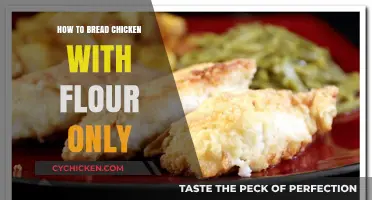 Simple Flour-Only Chicken Breadcrumbs: A Quick & Easy Guide