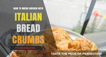 Coating Chicken with Italian Bread Crumbs: A Tasty Guide