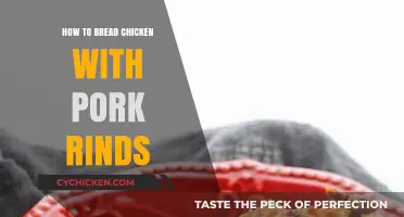 Crispy Keto Chicken: Bread with Pork Rinds for a Low-Carb Delight